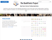Tablet Screenshot of bookpoints.org